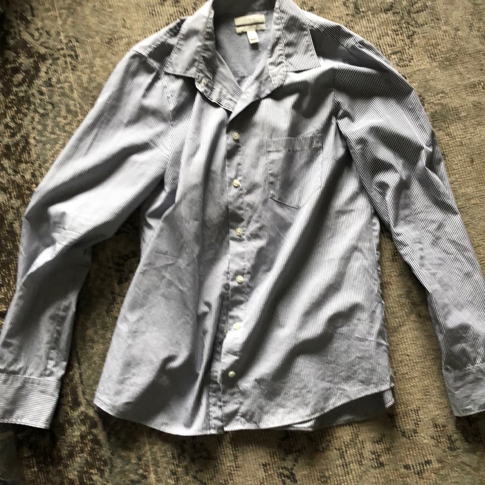 J. crew striped button down shirt